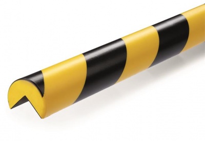 Élvédő profil, mágneses, DURABLE "E25R", sárga-fekete