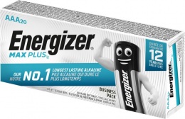 Elem, AAA mikro, 20 db, ENERGIZER "Max Plus"