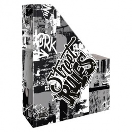 Iratpapucs, karton, A4, LIZZYSULI, "Street Rules"